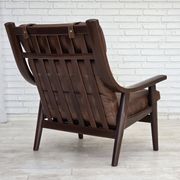 1970s, Danish design by H.J.Wegner, highback armchair, model GE530.