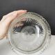 Cut crystal ball vase