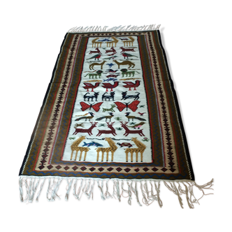 Persian kilim rug Gachghaï, 190x95cm