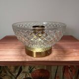 Vintage globe wall light