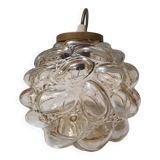 Paire de suspension en verre bullė