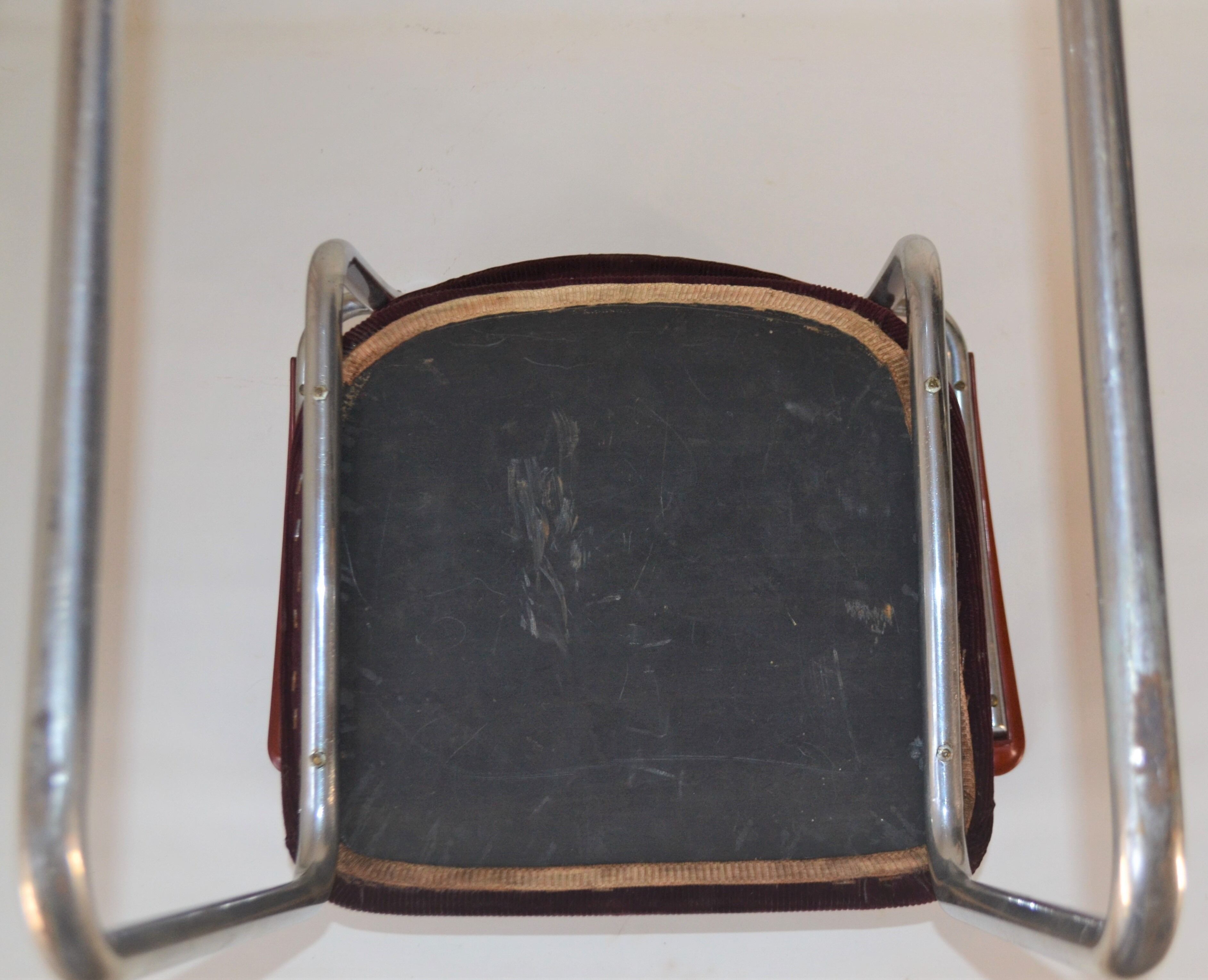 Bauhaus style Gispen Stalachrome chair 1930-1940s