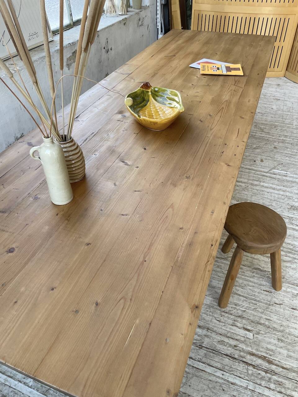 Large ceramic “corn” dish