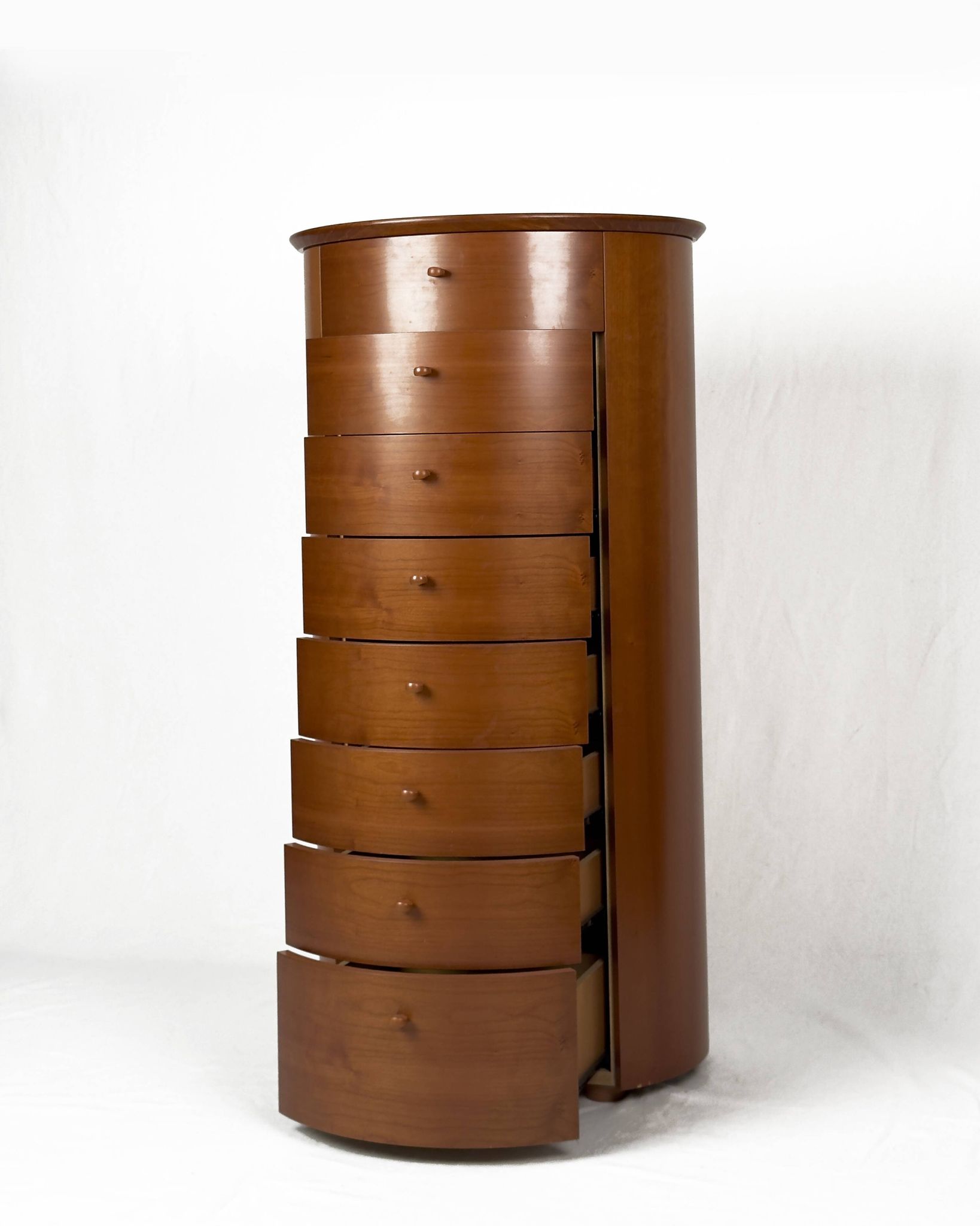 Italian mid-century Modern cherrywood Chest of Drawers, 1970s