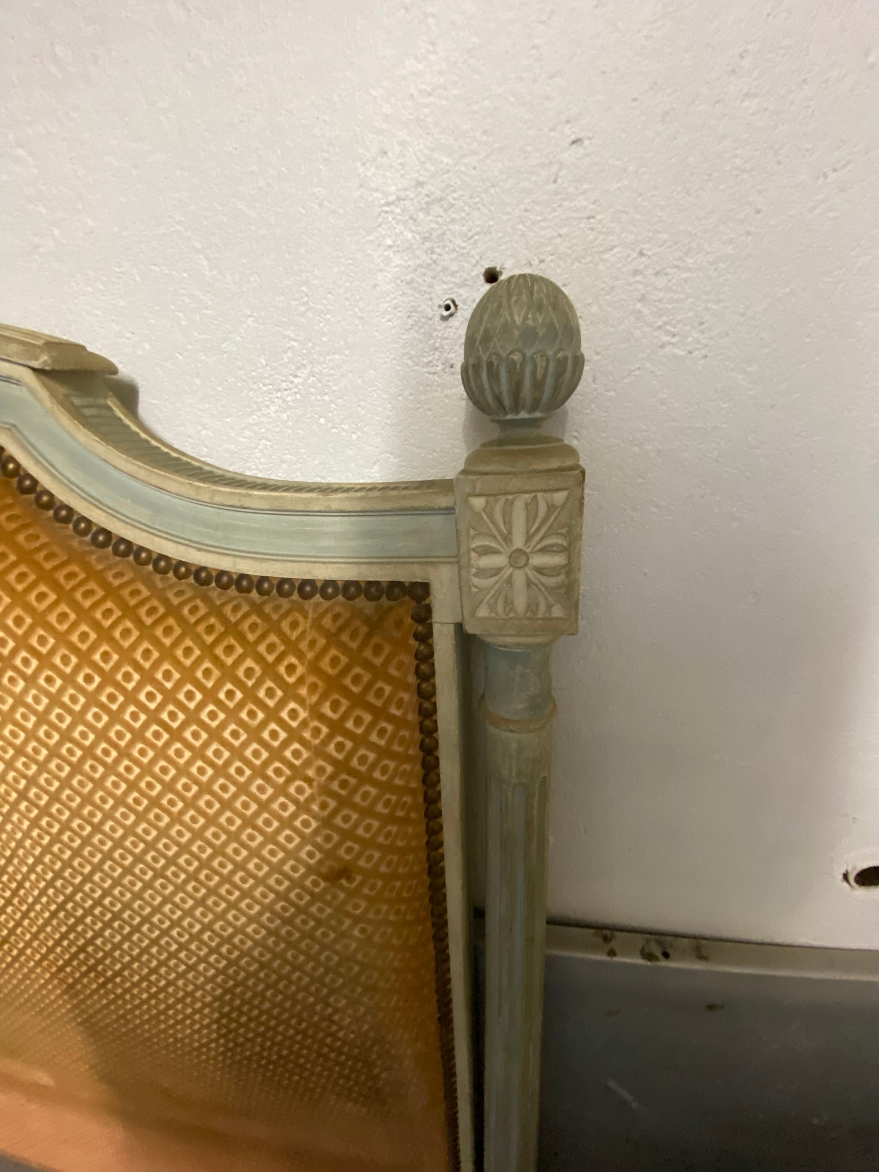 Louis XVII style bed frame with columns