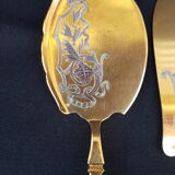 Service a glace, silver channel, circa 1890