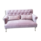 Velvet sofa