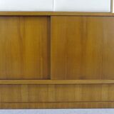 Sideboard-Highboard with Bar by Franz Ehrlich for DW Hellerau, Bauhaus
