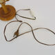 Rattan bedside lamp, 50s