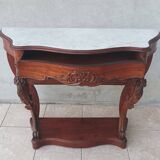 Napoleon III mahogany console