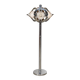 20thc italian floor lamp in the manner of gaetano sciolari, venice c.1970