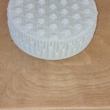 White opaline ceiling light from the 60s