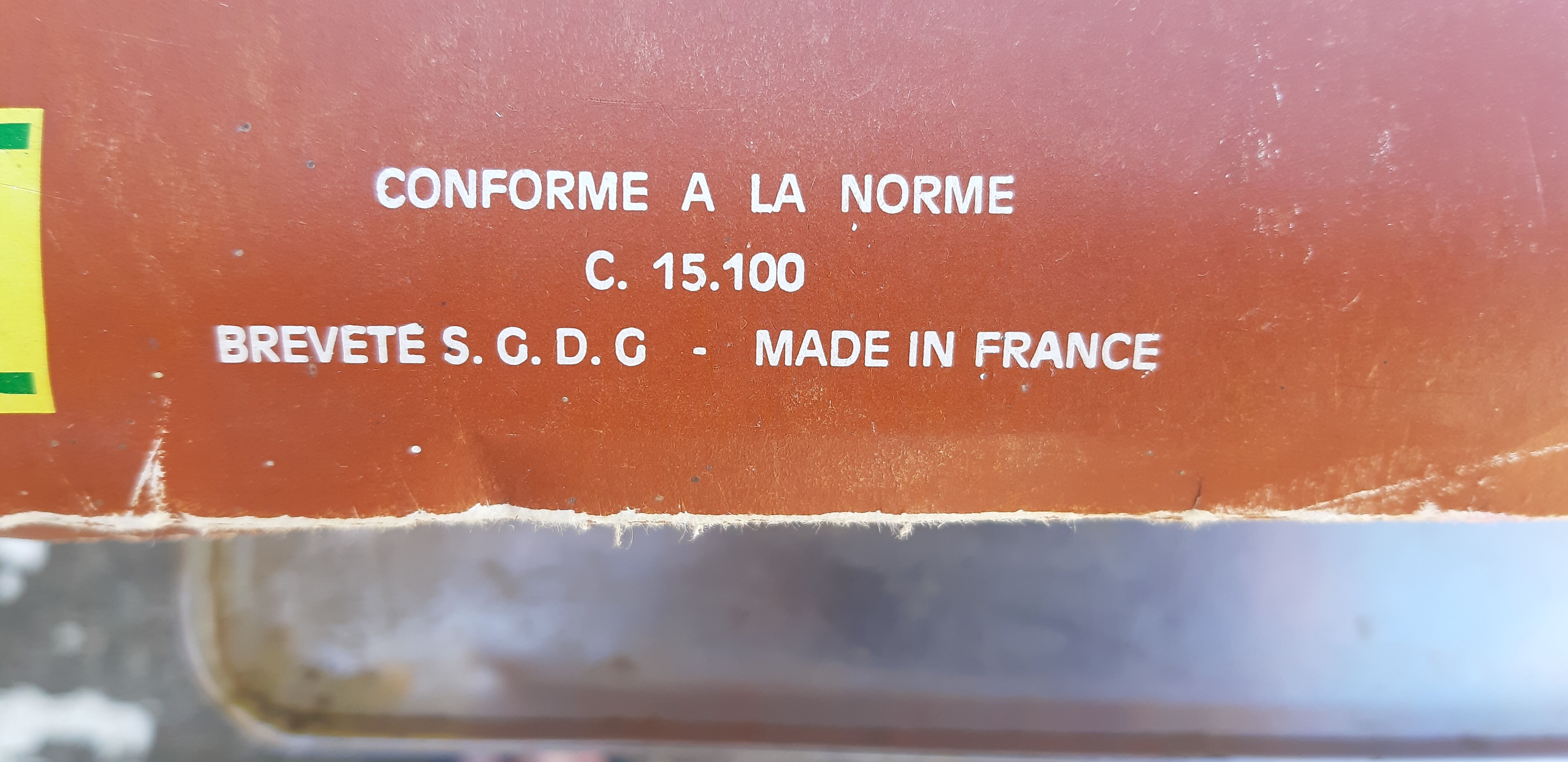 Pair of vintage orange wall lights