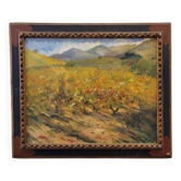 Oleo sobre lienzo “Setembre”, Francesc d’Assis Planas Doria, Escuela catalana, pp. s. XX - Catalonia,