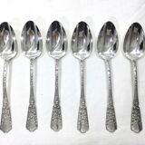 Léontine Compère - Set of 6 silver spoons Art Nouvea