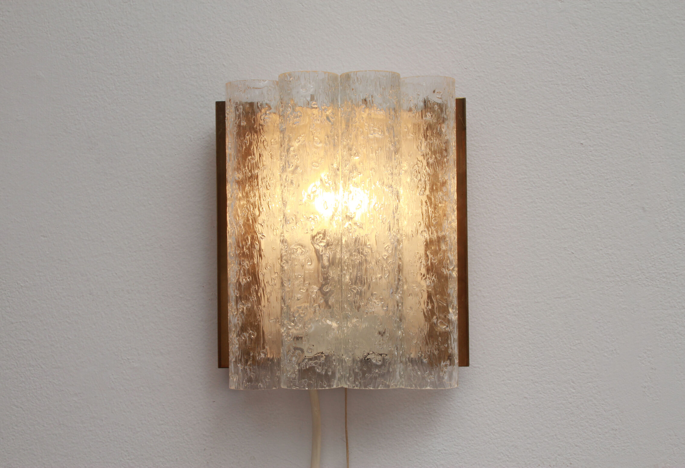 Couple of 1960s wall lamps by Doria