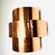 Brass Wall Lamp By Hans-Agne Jakobsson For Markaryd, Sweden, 1960S