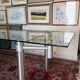 extendable glass table