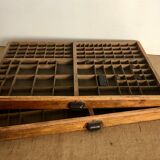 Casier d'imprimerie casse d'atelier