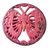 Vintage cast iron trivet