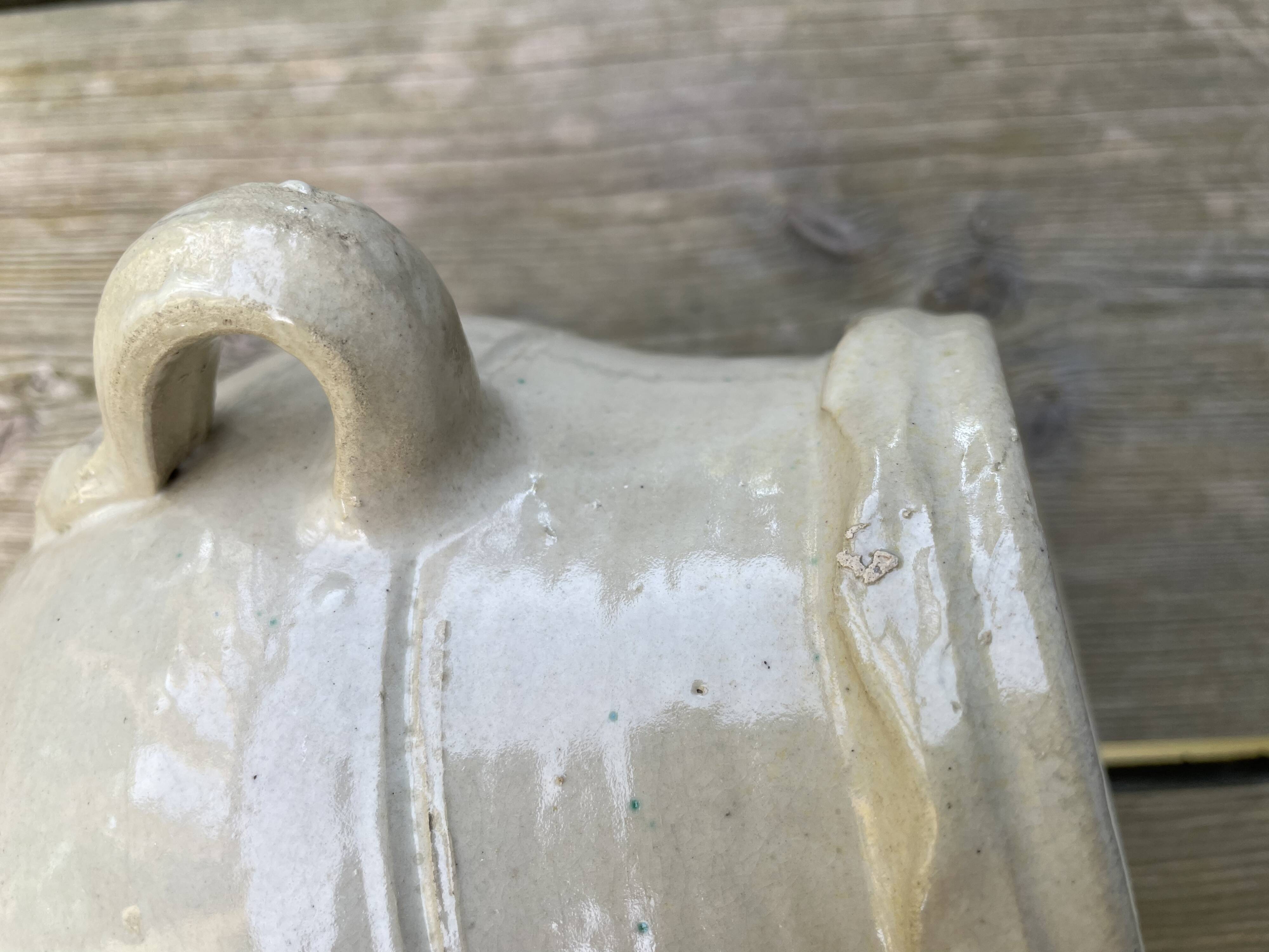 Orza ancienne de Lucena, Cordoue céramique andalouse vernissée à décor vé