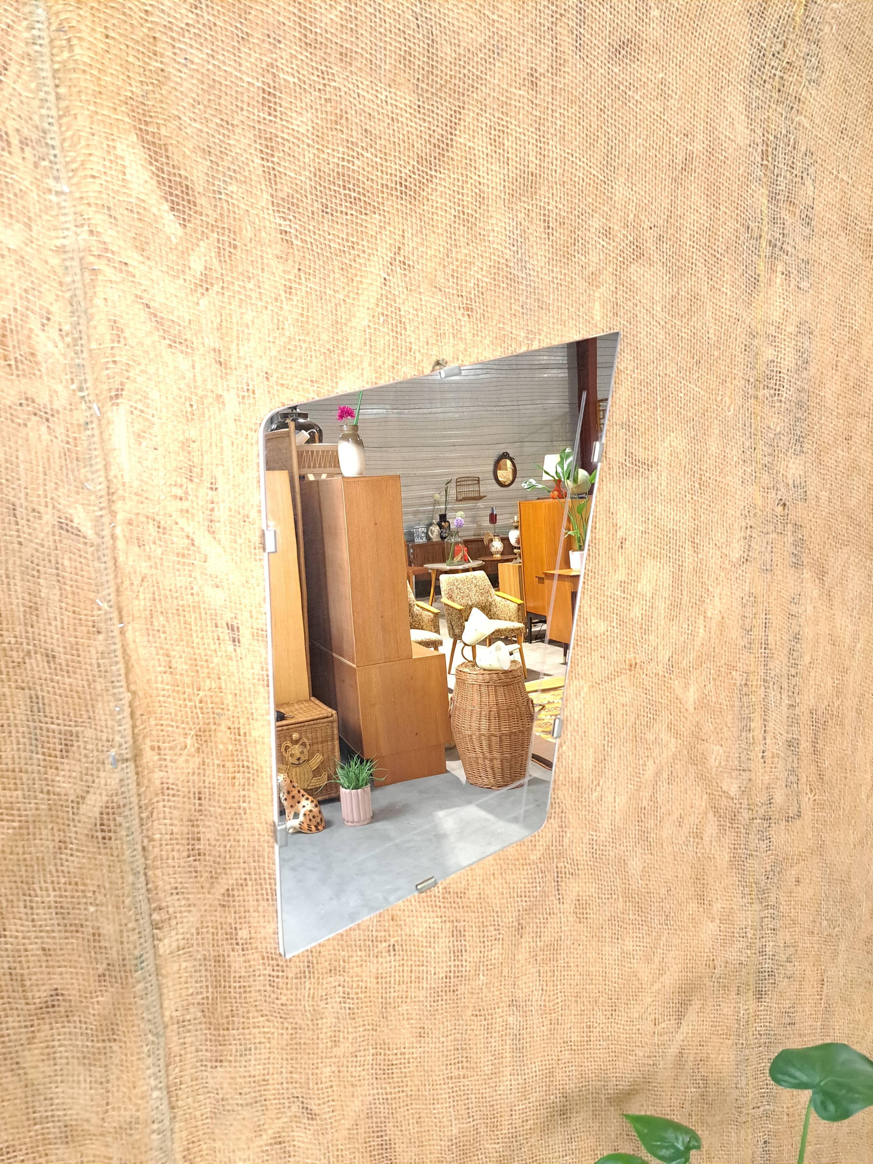 1960s graphic mirror vintage