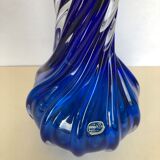 Bohemian crystal vase