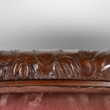 Art Deco Salon by Paul Follot in pink velvet, circa 1920