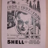Poster advertising Shell 1937