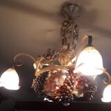Chandelier Murano bunches of grapes