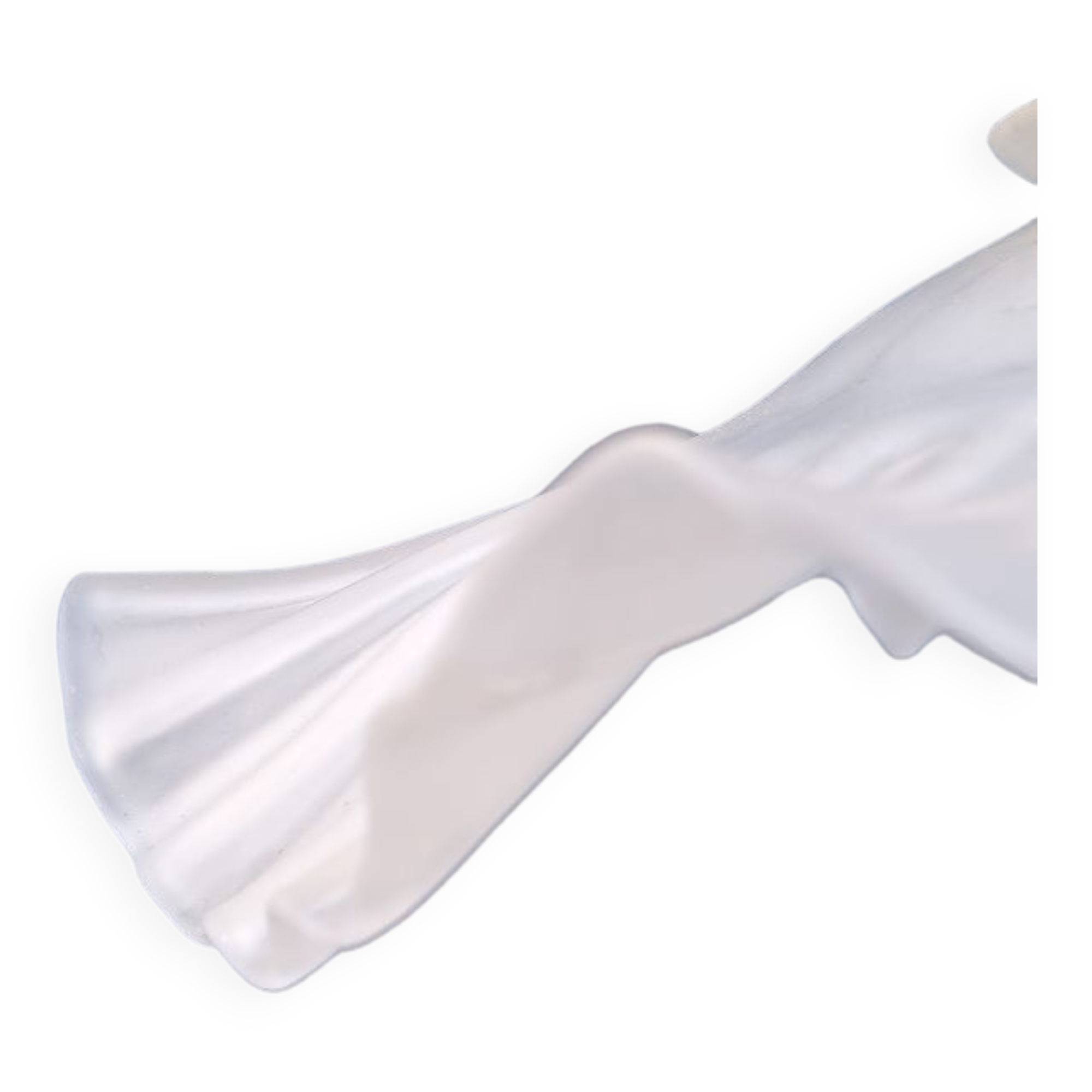 Frosted glass pendant light