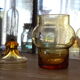 Amber yellow transparent candy