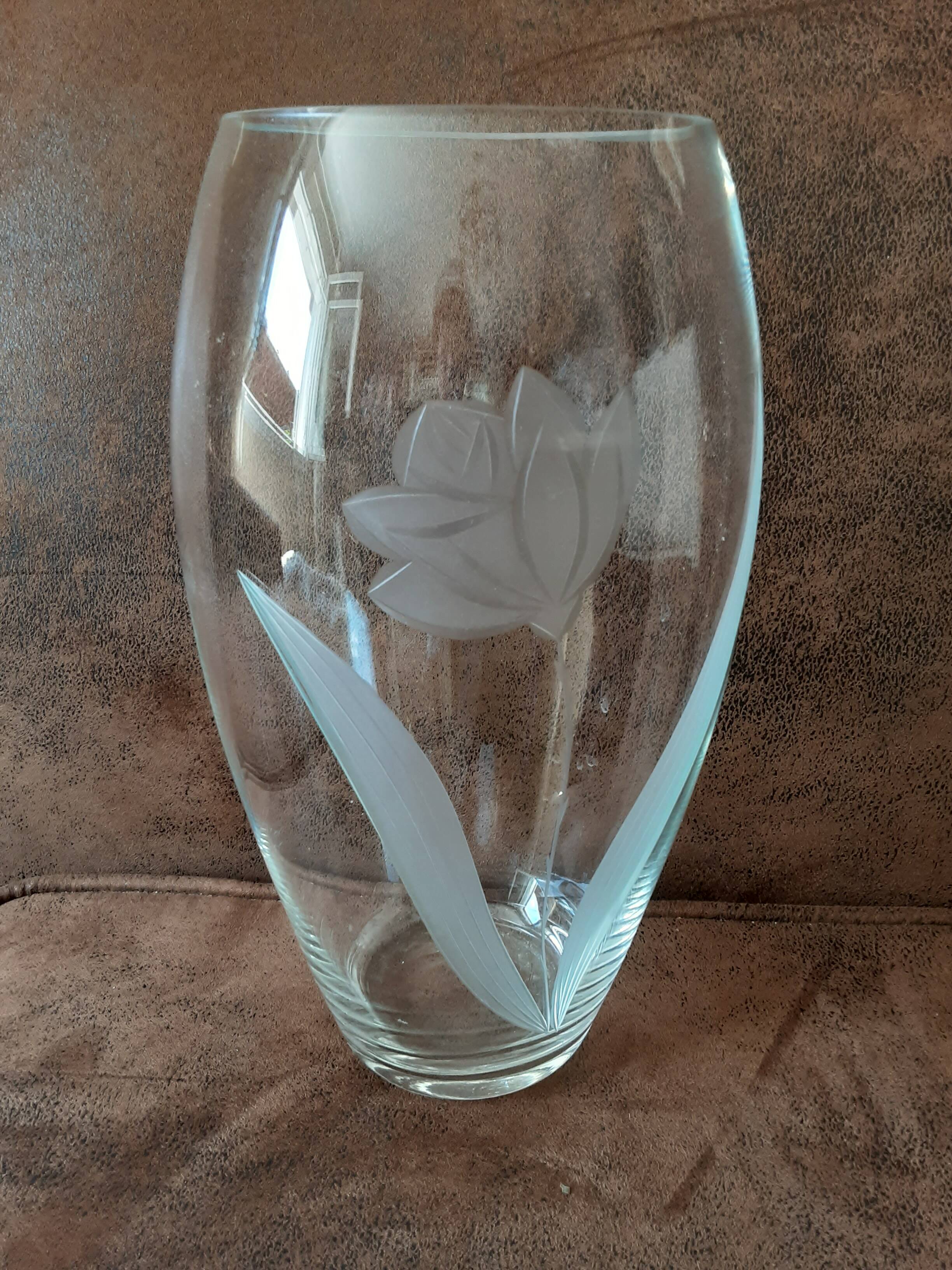 Crystal vase