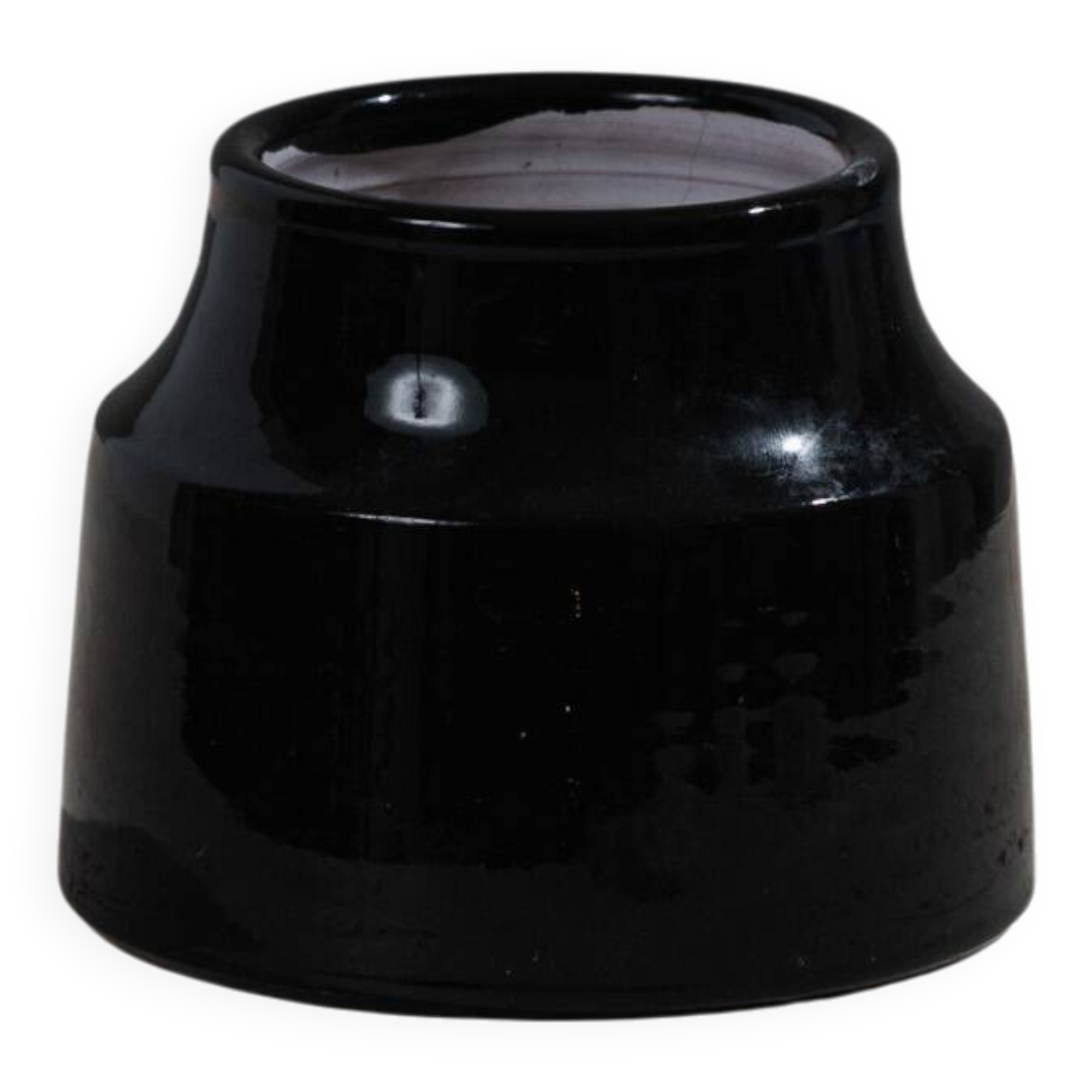 Vase en céramique à col resseré, Mado Jolain, 1950s