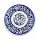 Saladier plat artisanal en céramique marocaine ville de Fès au Maroc