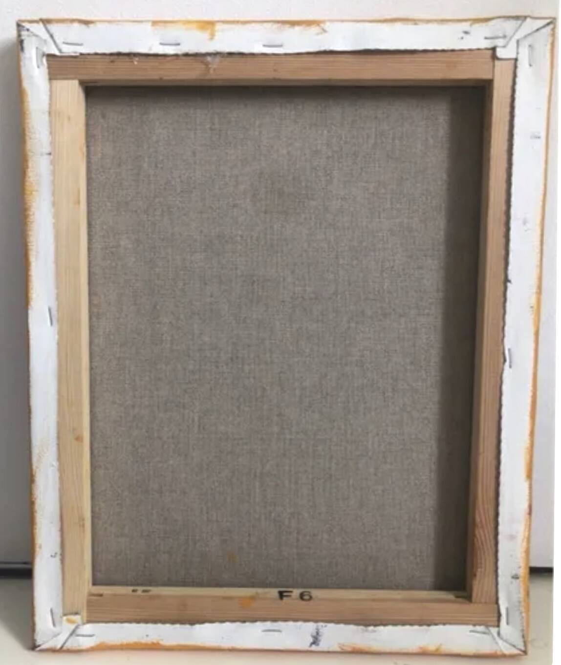 Abstract Yellow Painting