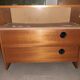 Vintage shoe cabinet