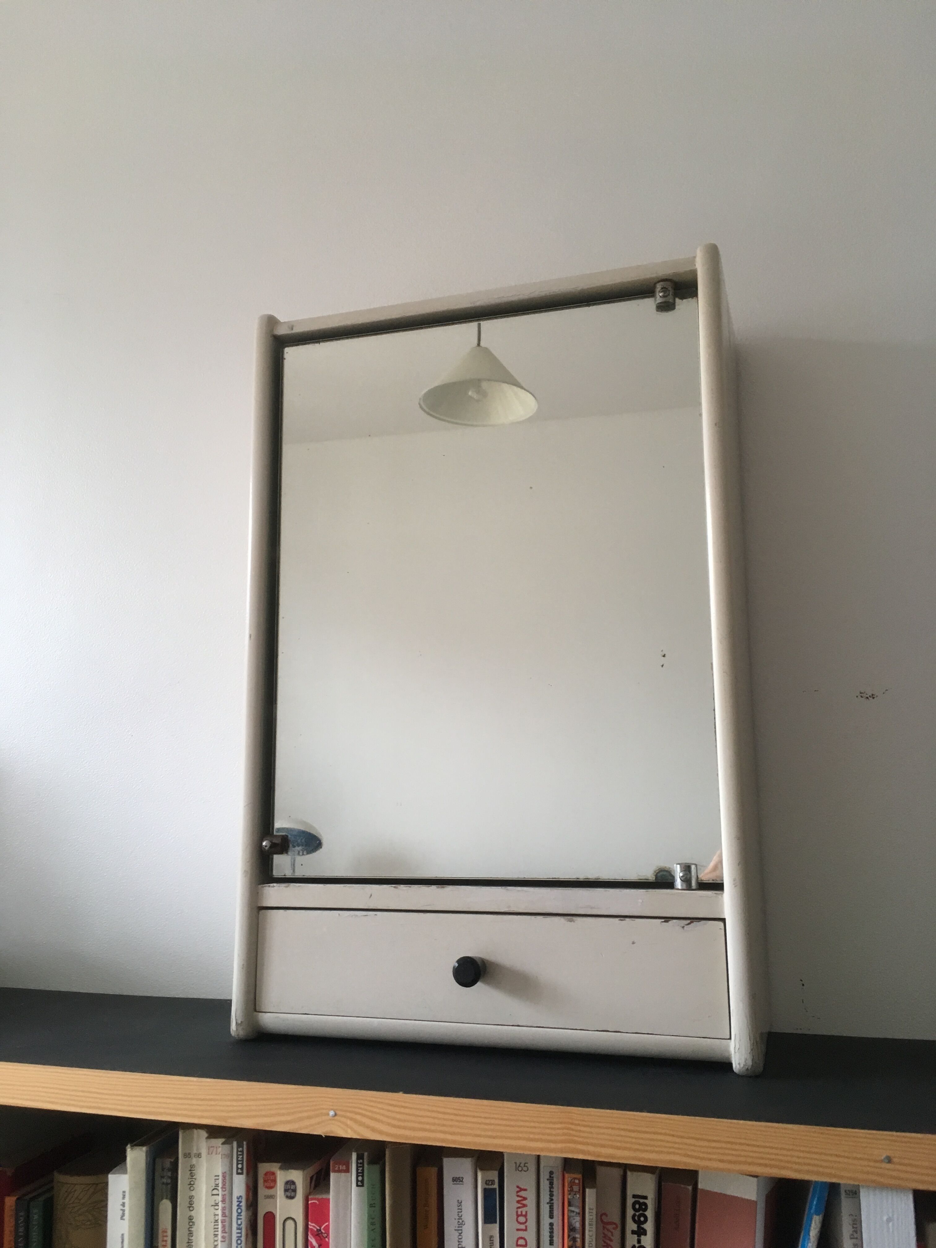 Vintage toilet cabinet