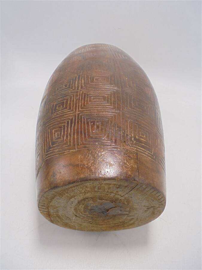 Wooden vase