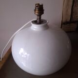 Limoges porcelain ball lamp base from the 60s and 70s