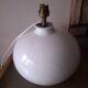 Limoges porcelain ball lamp base from the 60s and 70s