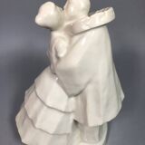 THE KISS by Edouard Marcel Sandoz in Haviland Limoges porcelain