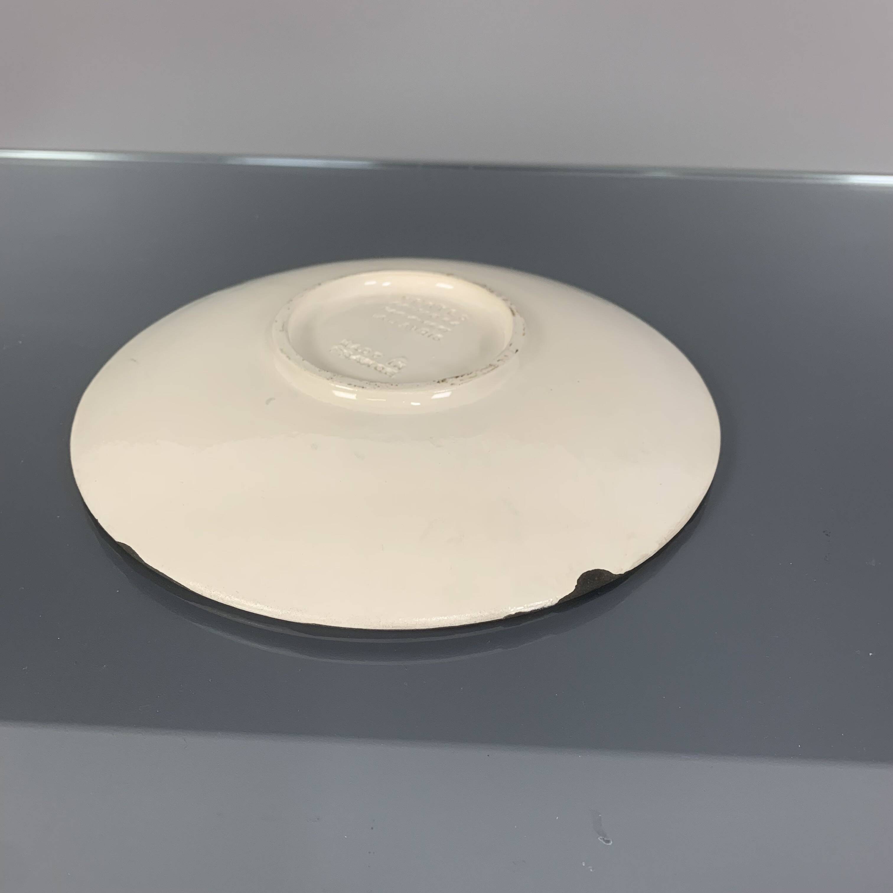 Marcel Vertes Pottery Plate Cup edition Atelier Tapis Vert Vallauris 1950