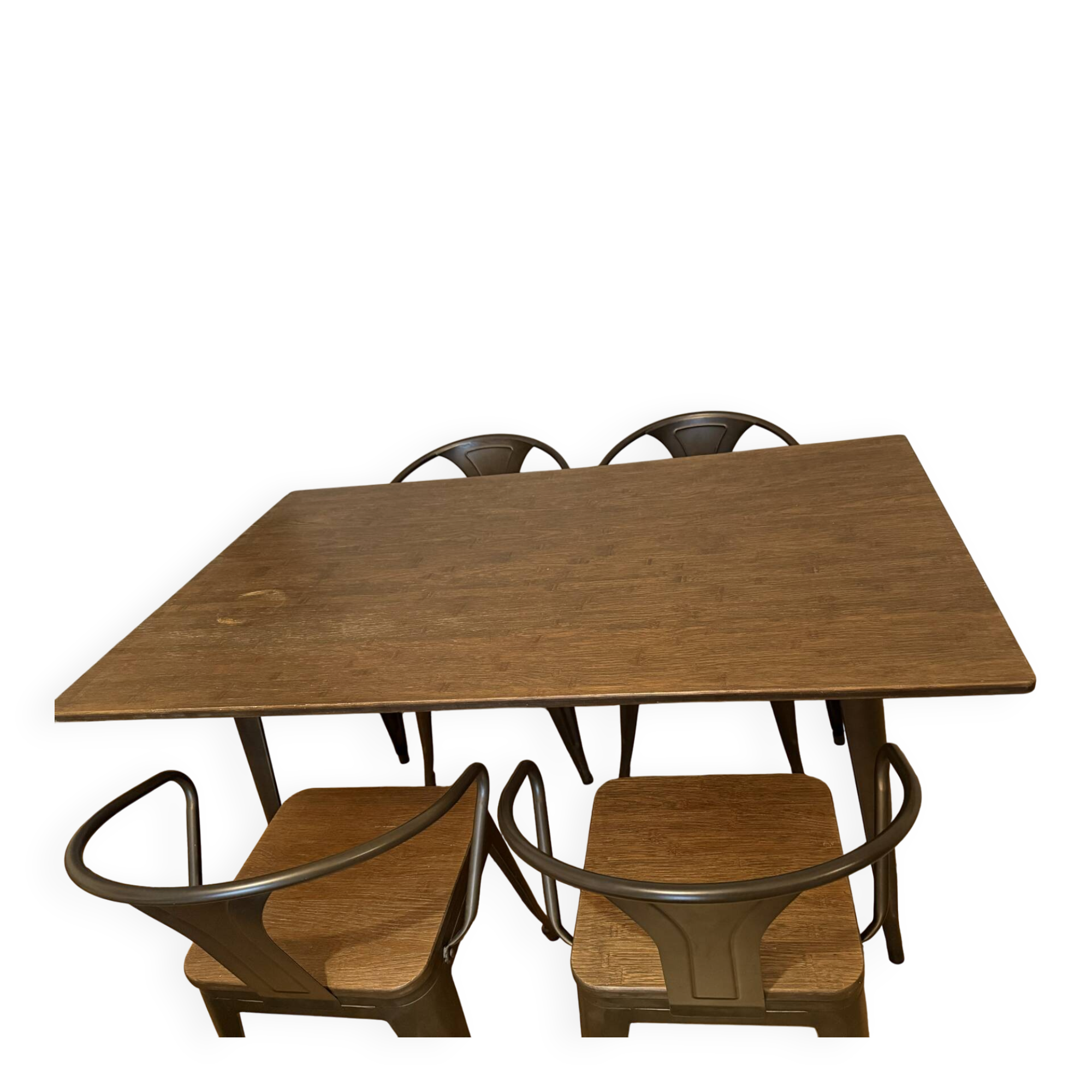 Dining table and 4 chairs