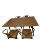 Dining table and 4 chairs