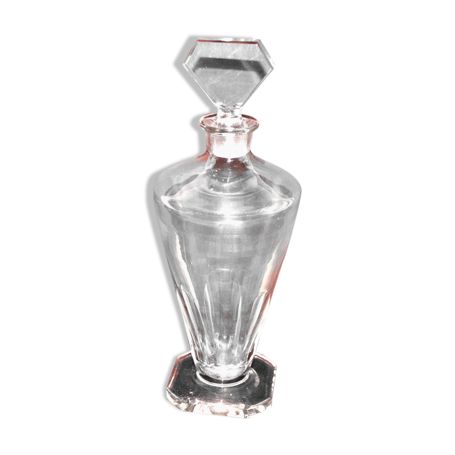 Art deco carafe in cut crystal - 1920s