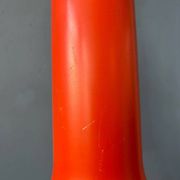 Suspension vintage cône Raak orange