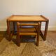 Children's desk and its wooden seat from the 80s
