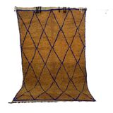 Tapis berbère en laine fait main 250 X 150 CM