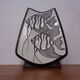 Studio ceramic vase with fishes from Carstens / Goldscheider, 1950s
